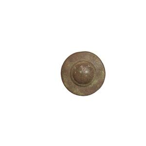 Colonial rosette flat lead filled 1700s.